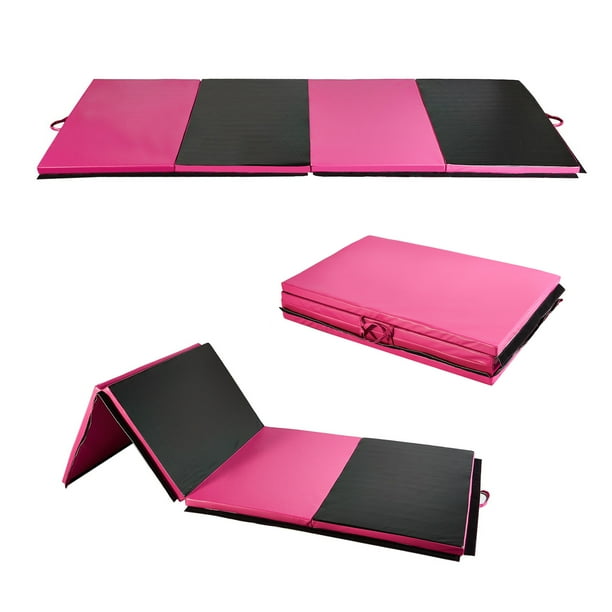 Ainfox 4*10*2 Gymnastics Gym Mat, Folding Exercise Aerobics Mat Yoga