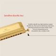 thumbnail image 3 of 2X Instrument de Musique Chromatique Harmonica 16 Trous 64 Tons Bouche, 3 of 7
