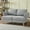 Gray, variant on Gericco Loveseat Sofa, Mid Century Modern Decor Love Seat Couches for Living Room（Green）