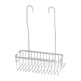 thumbnail image 1 of Tnarru Bathroom Organizer Shower Shelves Basket Shampoo Bracket Hook over Rack Shampoo Holder Hanging Shower Rack for Dorm Bath Soap, 1 of 8