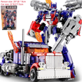thumbnail image 1 of Jouet Robot Transformation Figurine Film Classique Autobot Commandant Double Épée Arme Cadeau d'Anniversaire pour Enfants, 1 of 5