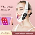 thumbnail image 3 of MesaSe V Face Shape Facial Lifting Slimming Massager Therapy Chin Remover (Pink), 3 of 6