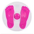 thumbnail image 1 of Rosa Torciendo La Placa De La Cintura Disco De Fitness Giratorio De 27,5 Cm En Su Lugar Dispositivo De Adelgazamiento Deportivo Tummy Twister oso de fresa Electrónica, 1 of 5