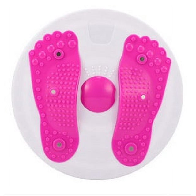 Rosa Torciendo La Placa De La Cintura Disco De Fitness Giratorio De 27,5 Cm En Su Lugar Dispositivo De Adelgazamiento Deportivo Tummy Twister oso de fresa Electrónica