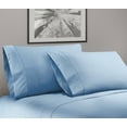 thumbnail image 2 of Bassano 1800 Series Embossed Deep Pocket Sheet Set - Super Soft & Wrinkle Free - Luxurious Bed Sheets Set (Queen, Blue), 2 of 3