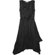 Women's Jersey Dress with Handkerchief Hem