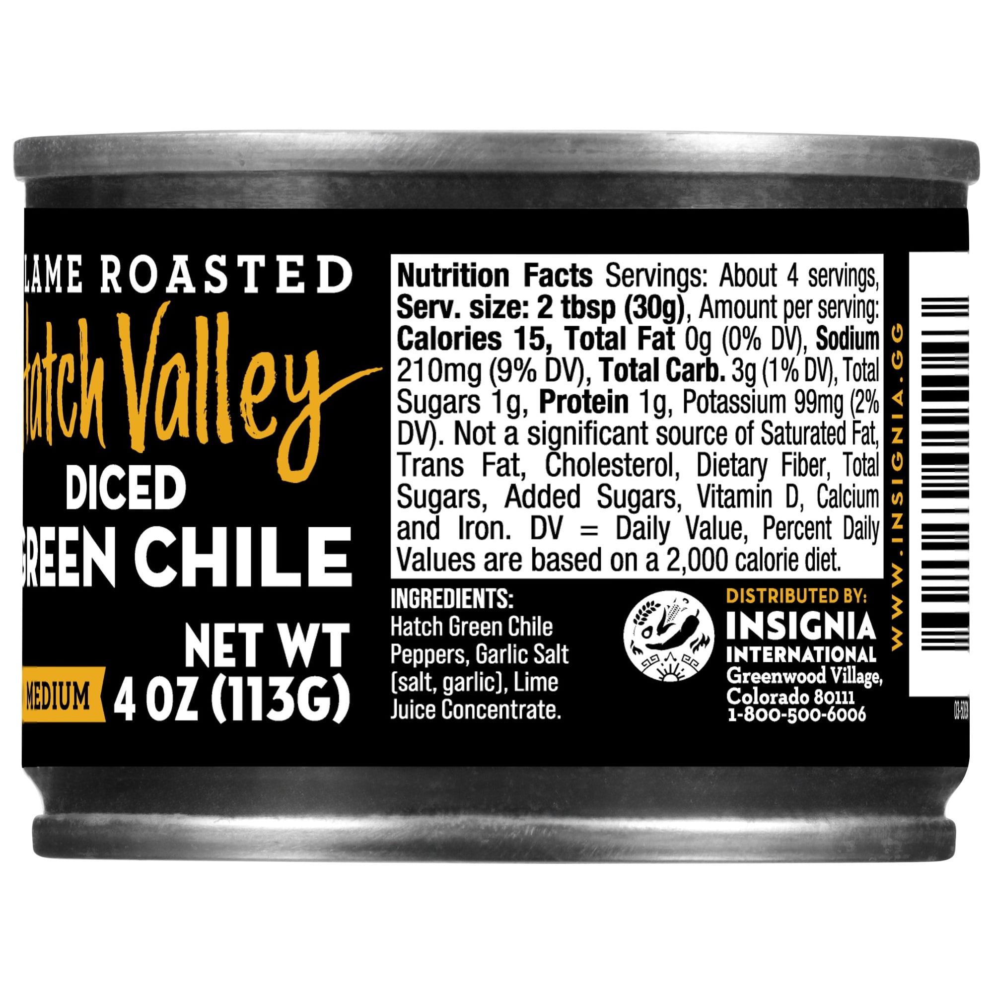 (12 pack) 505 Southwestern Flame Roasted Hatch Valley Diced Green Chile, Medium, 4 oz Can – Green Chiles for Cooking