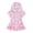 Pink, variant on Girls Swim Cover Up Kids Girls Swimsuit Coverup Terry Hooded Zip-Up Beach Toddler Bathing Suit Wraps Pink,4-5 Years