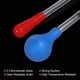 thumbnail image 4 of Kit de pipetas graduadas Uxcell, 3 paquetes de pipetas de vidrio de 2ml 5ml 10ml con bulbo transparente, 4 of 7