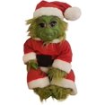 thumbnail image 1 of Wtosuhe Monstruo Rojo Verde Adorno De Muñeco De Peluche De Navidad Dibujos Animados Divertidos Forma De Elfo Feo Decoraciones Navideñas Multiusos Regalo De Navidad, 1 of 4