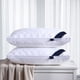 thumbnail image 2 of Almohada de alta resiliencia, almohadas para cama King, almohada lavable tamaño ropa de cama, almohada de esquina con calidad de hotel para dormir boca arriba, boca abajo o de lado, hipoalergénica,, 2 of 6