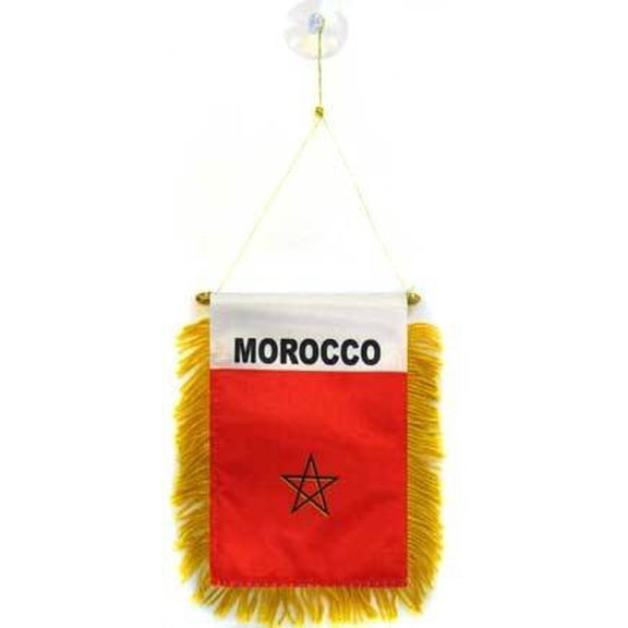Morocco Mini Banner 4'' x 6'' special car