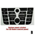 thumbnail image 6 of HPDL For-Opel Astra J Radio Buttons Sticker For Vauxhall Holden Astra Repair Decals, 6 of 7