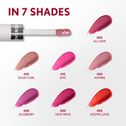 (2 pack) COVERGIRL Outlast All Day Lip Color with Top Coat, Heat Wave 050, 0.06 oz / 0.07 fl oz