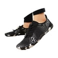thumbnail image 3 of lnmuld Men Women Barefoot Shoes, Breathable Mesh Shoes for Water Yoga Fitness Hiking Color:Black,Size:6.5, 3 of 9