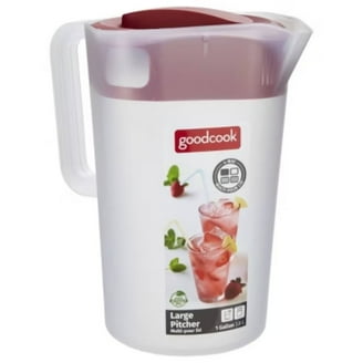 TarHong Stackable Pitcher Set With 4 Color Glasses – 91-Ounce Plastic Pitcher, Shatterproof, BPA-Free, Dishwasher Safe 5 thumbnail image
