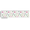 thumbnail image 3 of Ambesonne Floral Fabric by the Yard Upholstery, Colorful Perfume Bottles, 1 Yard, White and Multicolor, 3 of 5