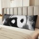 thumbnail image 2 of Balery Yin And Yang Funda Protectora para Almohada Corporal de Algodón Hipoalergénico con Cierre(55 x 21 pulgadas), Almohadas No Incluidas, 2 of 7