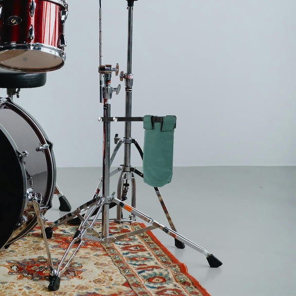 WHAMVOX Portable Drumstick Storage Bag Drum Practice And Performance Drumstick Case Bag Drum Accessories Drumstick Holder For Drum Set