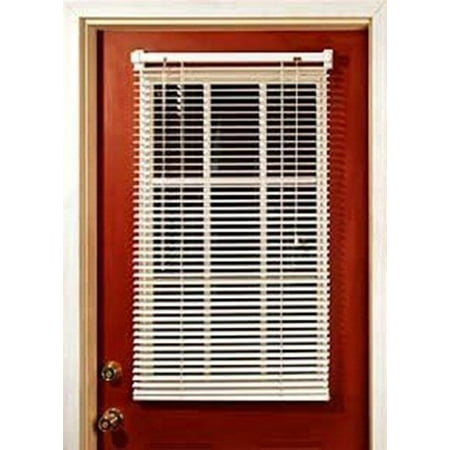 blinds door magnetic mini metal half length aluminum vinyl imitation duty heavy doors window enclosed odl