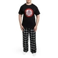 thumbnail image 5 of CafePress - Hippo For Christmas Men's Dark Pajamas - Men's Dark Loose Fit Cotton Pajama Set, 5 of 7