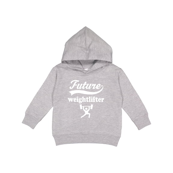 Inktastic Future Weightlifter in Training Toddler Hoodie