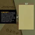 thumbnail image 3 of Dura-Gold 5000 Grit Wet or Dry Sandpaper Sheets, 5-1/2" x 9", Box of 25 - Auto Car Color Sanding Detailing, Polishing Wood, Plastic, Glass, Epoxy, Stone, Metal Finishing Hand Sand Block Sander, 3 of 6