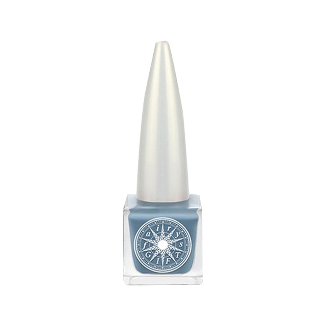 WIFKLSIIPG Water Based Nail Polish Micro Glue Quick Drying Non Baking Durable Non Peelable Student Sequins Fine Flash Manicure Set 7.5ml