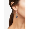thumbnail image 3 of Way to Celebrate Americana Patriotic Heart Drop Earrings, 3 of 4