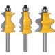 thumbnail image 2 of 3 Pack 8mm Architectural Molding Router Bit - Woodworking Router Bit, 2 of 5