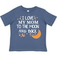 thumbnail image 3 of Inktastic I Love My Mom to the Moon and Back Boys or Girls Toddler T-Shirt, 3 of 5
