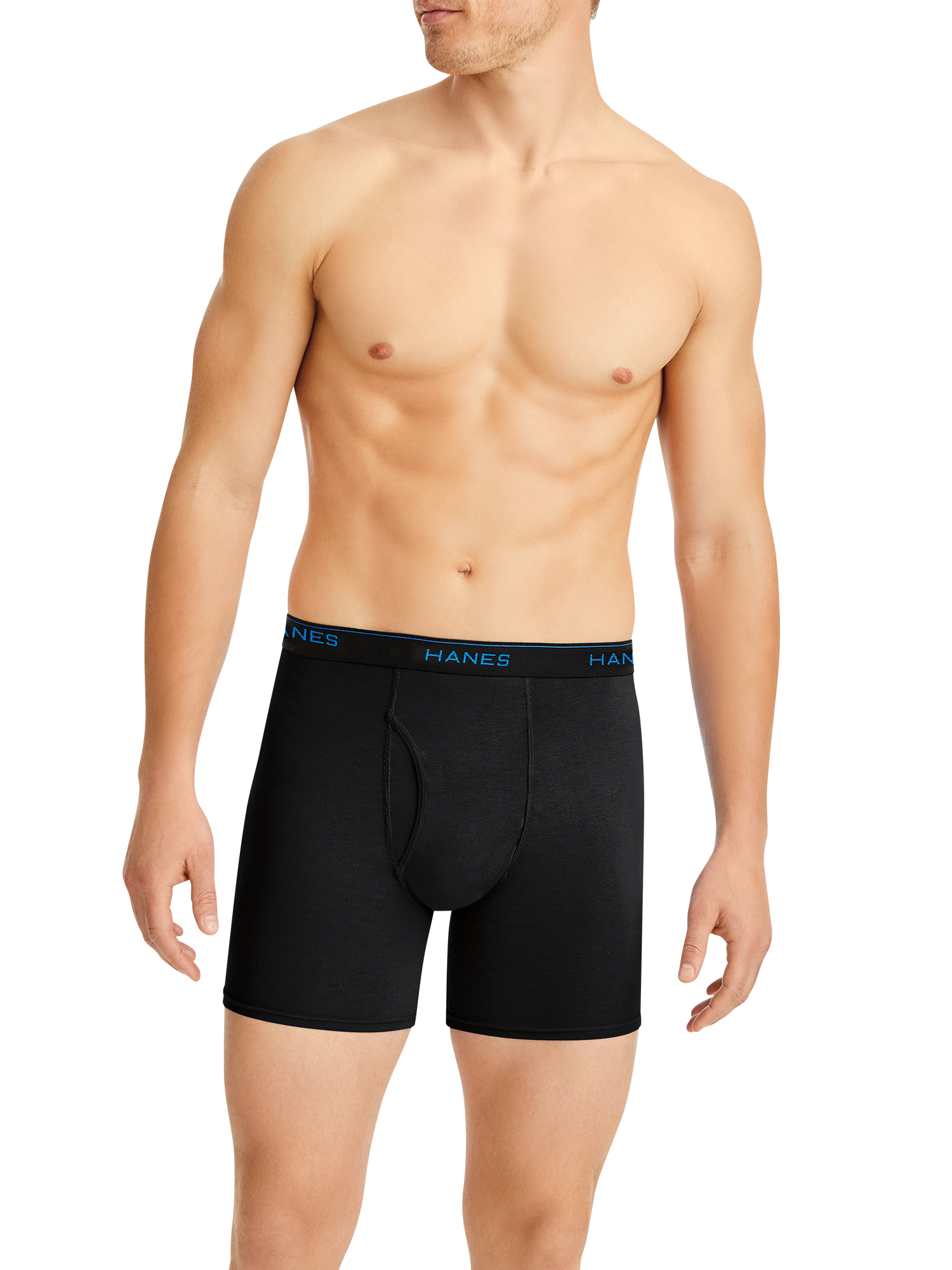 Hanes Hanes Men's Tagless ComfortBlend Assorted Boxer Briefs, 8pack bundle