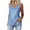 Light Blue, variant on Staron Women's Sequin Tops Casual Round Neck Sleeveless Blouse Fashion Party Vacation Loose Fit Basic Tank Top, Black L