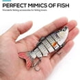 thumbnail image 4 of LNKOO 5PCS Fishing Lures for Bass Trout Segmented Multi Jointed Swimbaits Slow Sinking Swimming Lures Freshwater Saltwater Bass Fishing Lures Kit Lifelike, 4 of 8