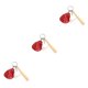 thumbnail image 4 of Ounissouiy Llavero de béisbol de 3 piezas, guante de murciélago, colgante para mochila, llavero, decoración del hogar, juguetes de fiesta, Type4 NO4, 4 of 6