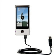 Classic Straight USB Cable suitable for the Sony Bloggie Touch MHS-TS10 with Power Hot Sync and Charge Capabilities