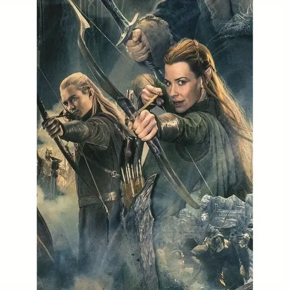 Full Round Drills The Lord of The Rings Diamond Painting Kit DIY Cross Stitch Rhinestone Mosaic Home Decoration Gift