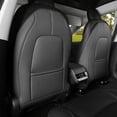 thumbnail image 3 of Car 2Pcs Full Size Seat Back Kick Protector Fit for Model Y Black, 3 of 8