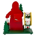thumbnail image 5 of Northlight Santa Claus Wonderland Christmas Musical Decoration - 9.5" - Red and Green, 5 of 5