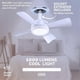 thumbnail image 4 of LED Fan Light Dimmable Screw Smart Remote Control Integrated Ceiling Fan Light Suitable for Bedrooms, 4 of 5