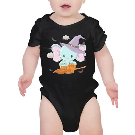 

Cute Baby Elephant In Basket Bodysuit Infant -Image by Shutterstock 18 Months