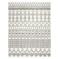 thumbnail image 3 of SAFAVIEH Kasbah Kiaran Geometric Aztec Area Rug, Ivory/Grey, 4' x 6', 3 of 10