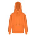 thumbnail image 2 of Sholeno Kids Boys Cotton Casual Sweatshirt Long Sleeve Hoodied Solid Color Pullover Tops Orange 150, 2 of 8