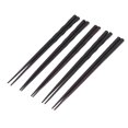thumbnail image 4 of Wood Chopsticks, Round Chopstick Set 5 Pairs Reusable Anti Slip  For Weddings For Festivals For Birthday Parties, 4 of 8