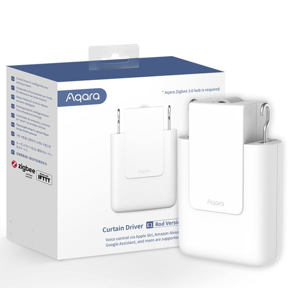 Motor inteligente para cortinas Aqara E1, versión para barra, Zigbee 3.0