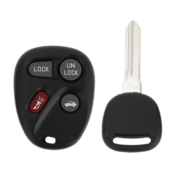 Unique Bargains 315MHz KOBLEAR1XT Keyless Entry Remote Ignition Transponder Key Fob for Chevy Express 46 Chip 4 Buttons