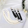 thumbnail image 5 of Punk Style Suspenders Women Y-shape Metal Clips Adjustable Pearl Strap, 5 of 5