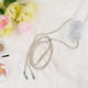 thumbnail image 5 of Collar Choker Único de Bargains 1 Pc Pulsera Delicada de Laca Laca Blanca con Correas Ajustables de Flor, 5 of 6