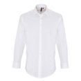 thumbnail image 1 of Premier - Camisa de Popelina de Manga Larga para Hombre (Blanco), 1 of 6