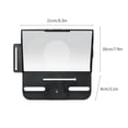 thumbnail image 3 of Telepromter Teleprompter Grabación de teléfono y DSLR Mini Teleprompter para Pad Tablet Soporte para teléfono inteligente portátil Cámara con soporte para teléfono Anillos adaptadores de lente ancha p Meterk Telepromter, 3 of 7